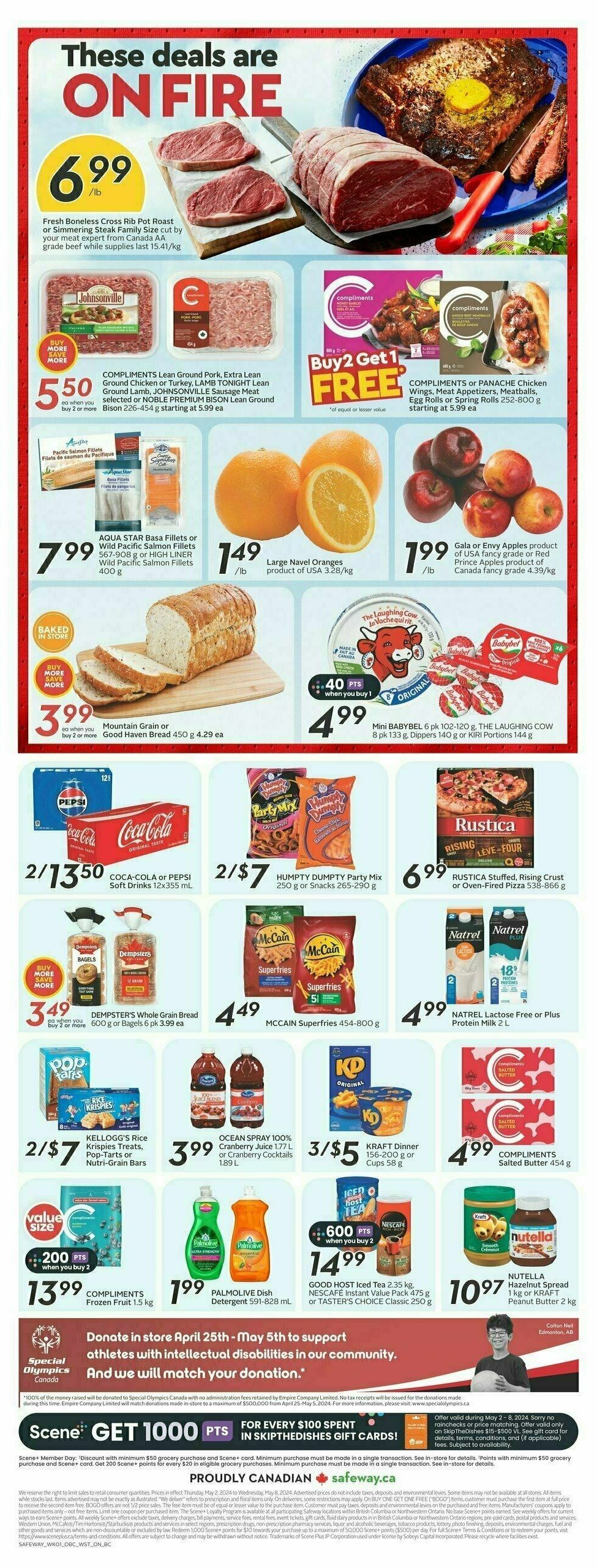 Safeway Flyer from May 2