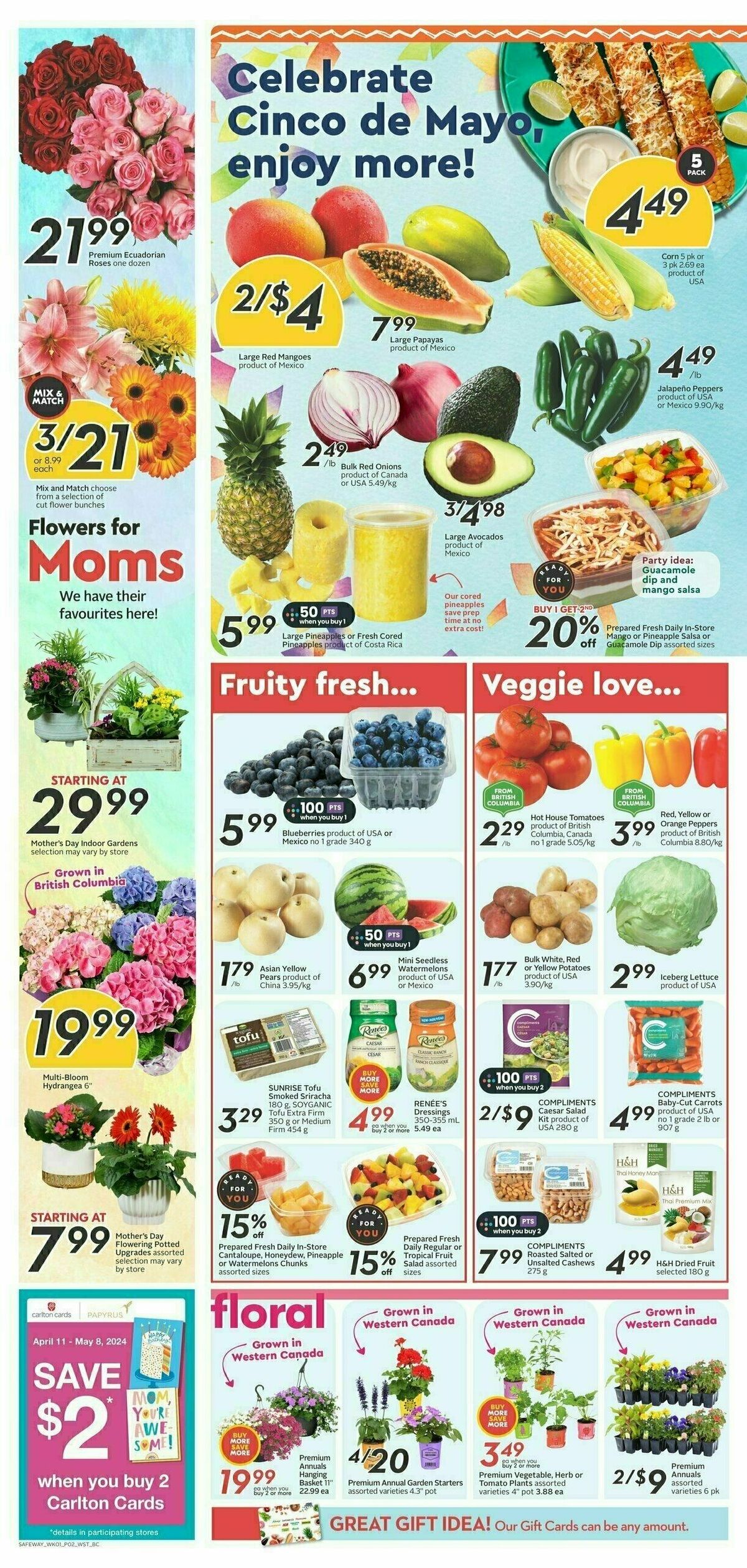 Safeway Flyer from May 2