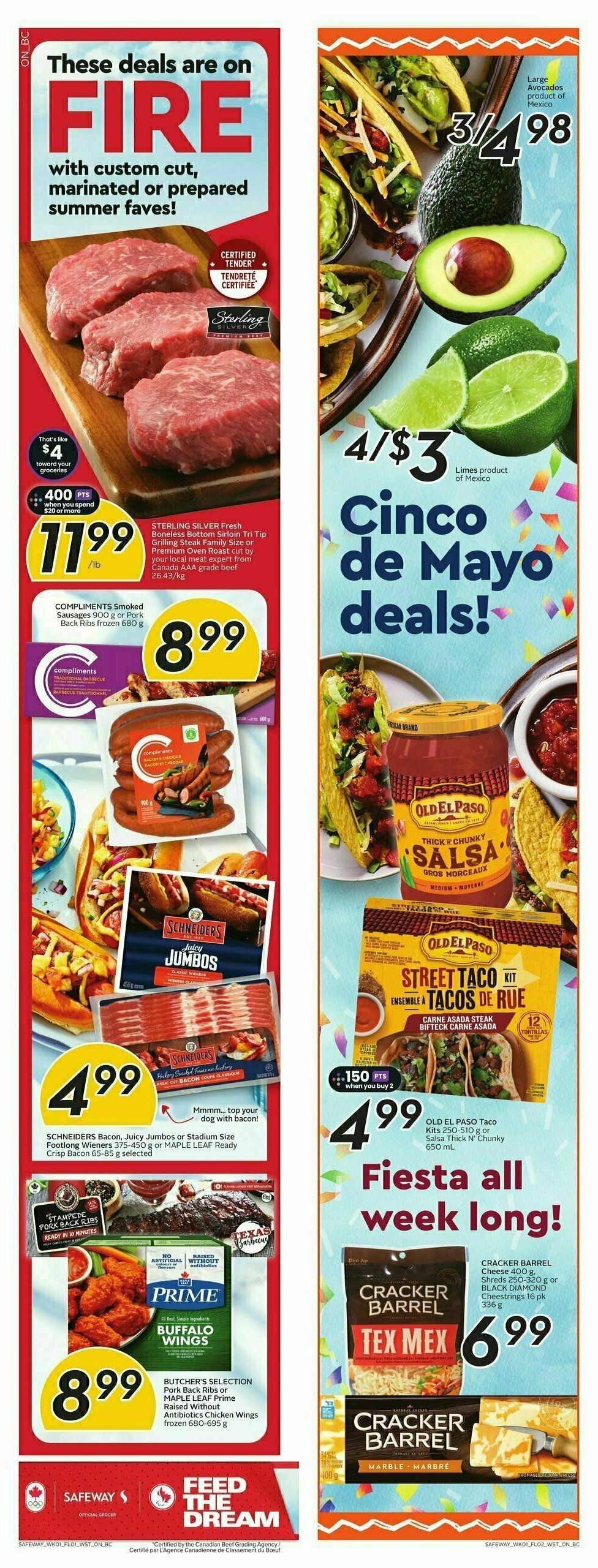 Safeway Flyer from May 2