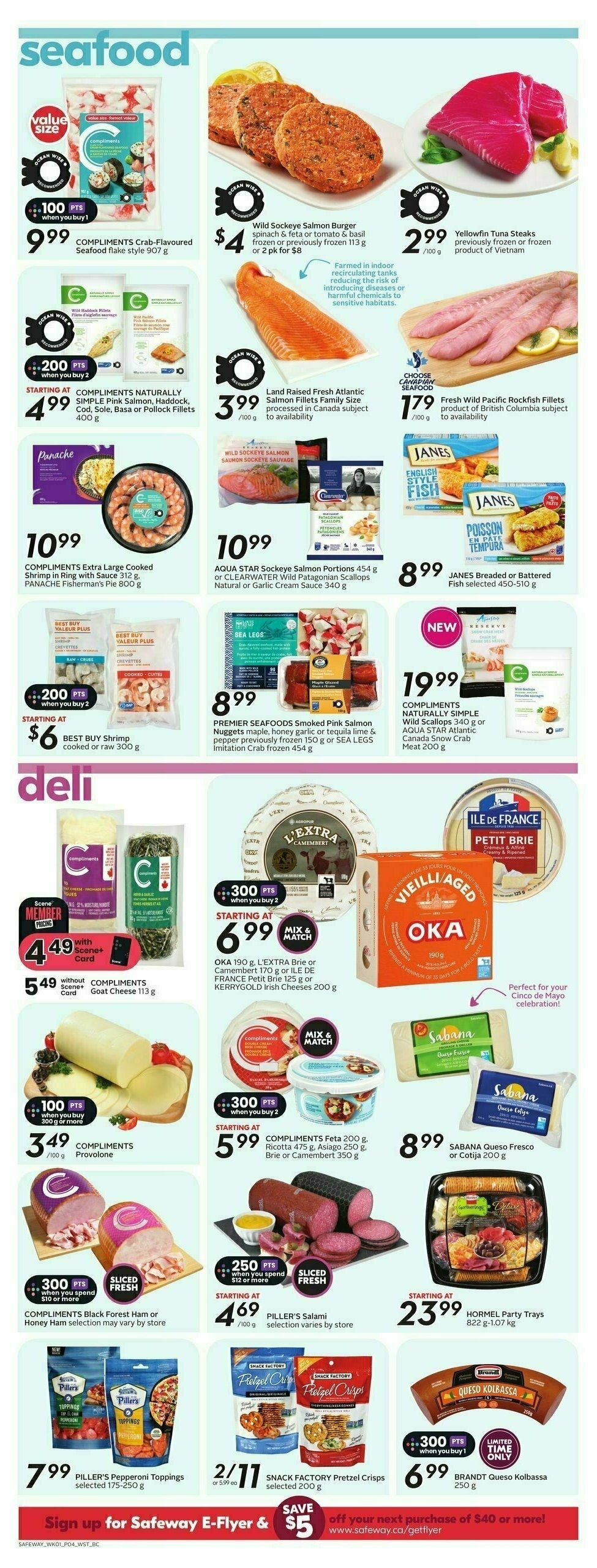 Safeway Flyer from May 2