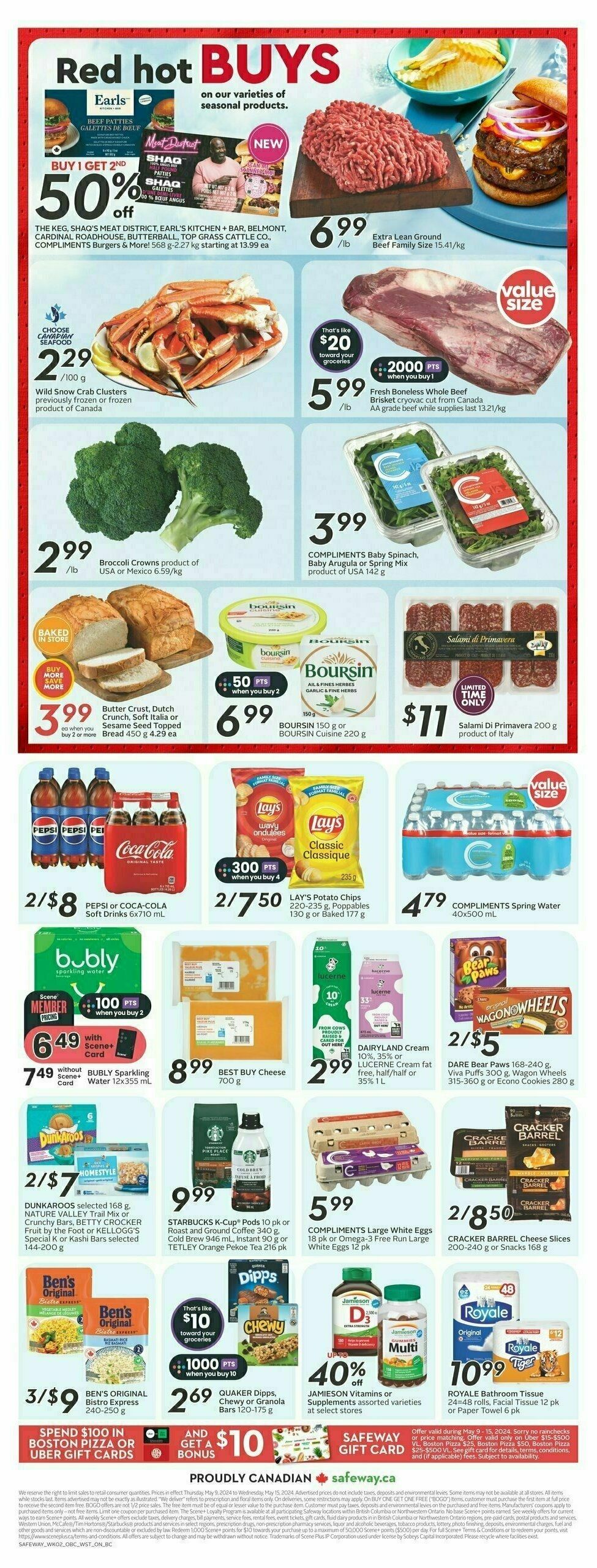 Safeway Flyer from May 9