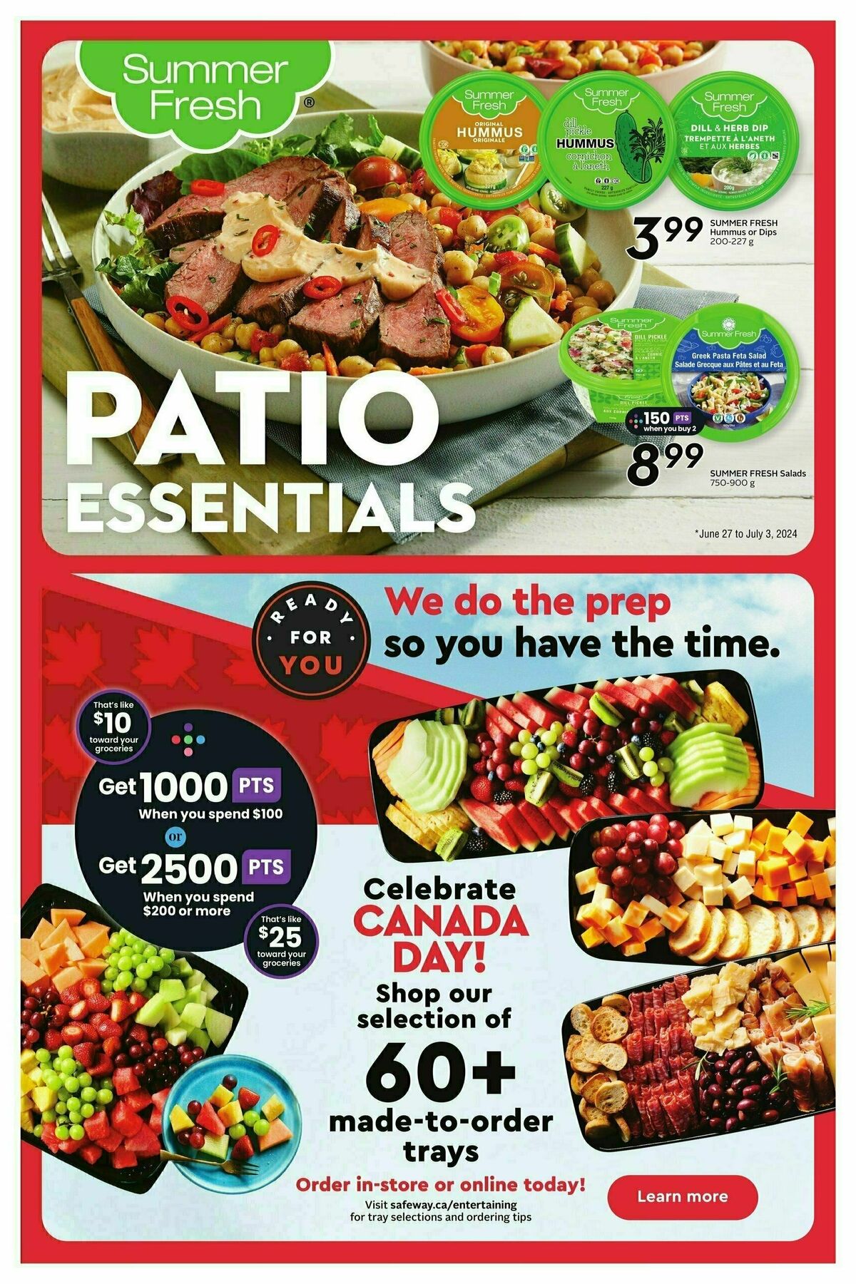 Safeway Flyer from June 27