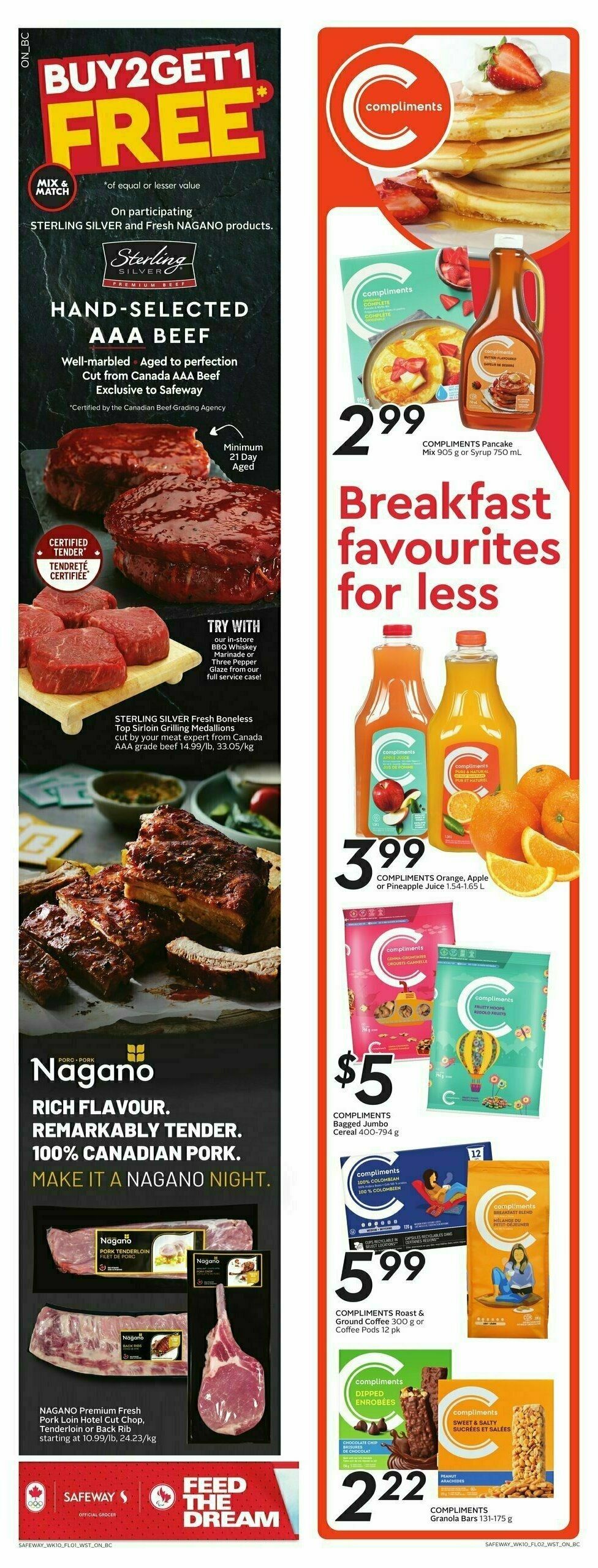 Safeway Flyer from July 4