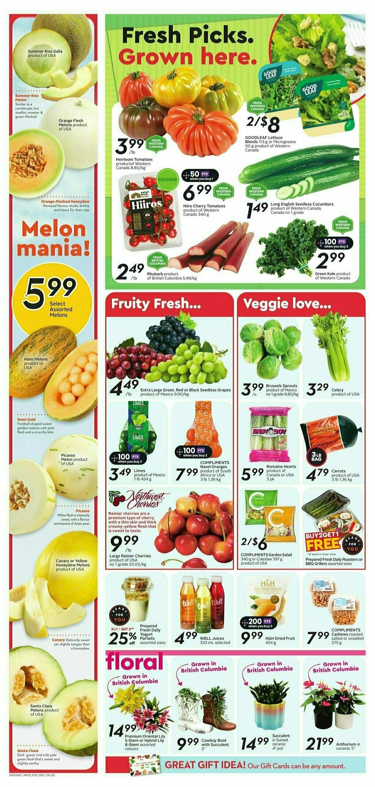 Safeway Flyer from July 4