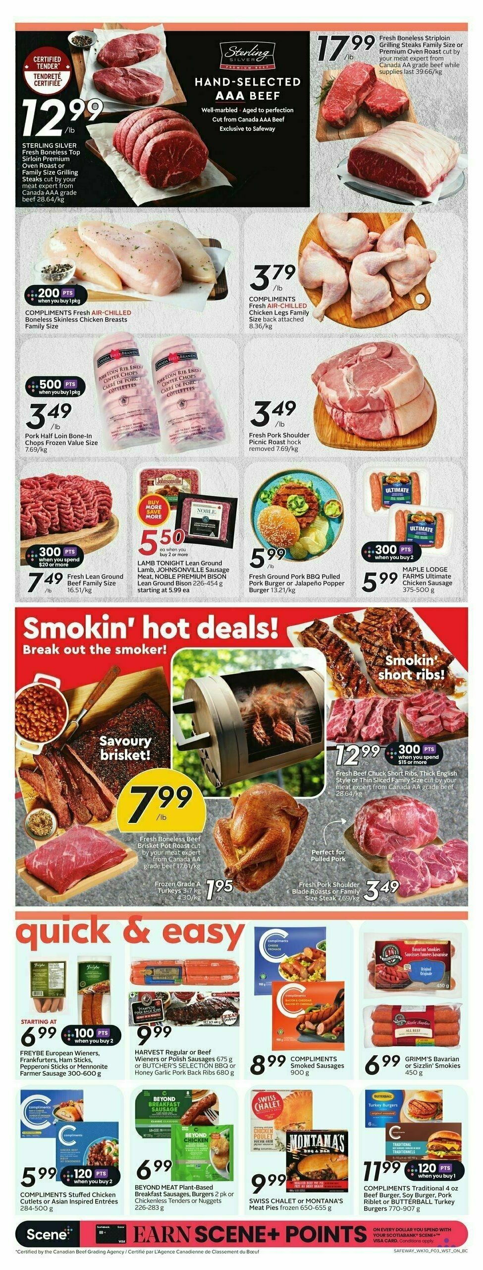 Safeway Flyer from July 4