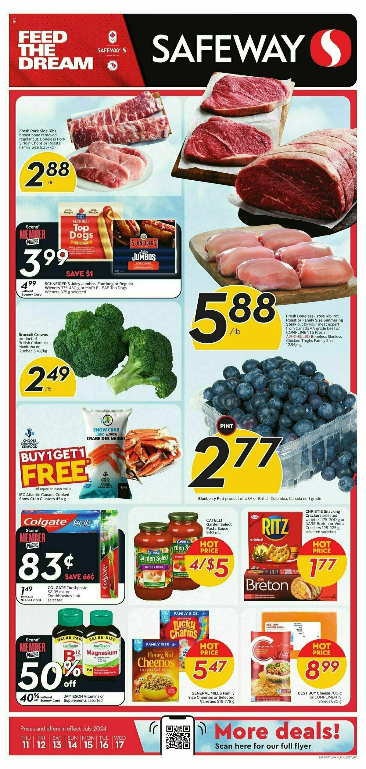 Safeway Flyer from July 11