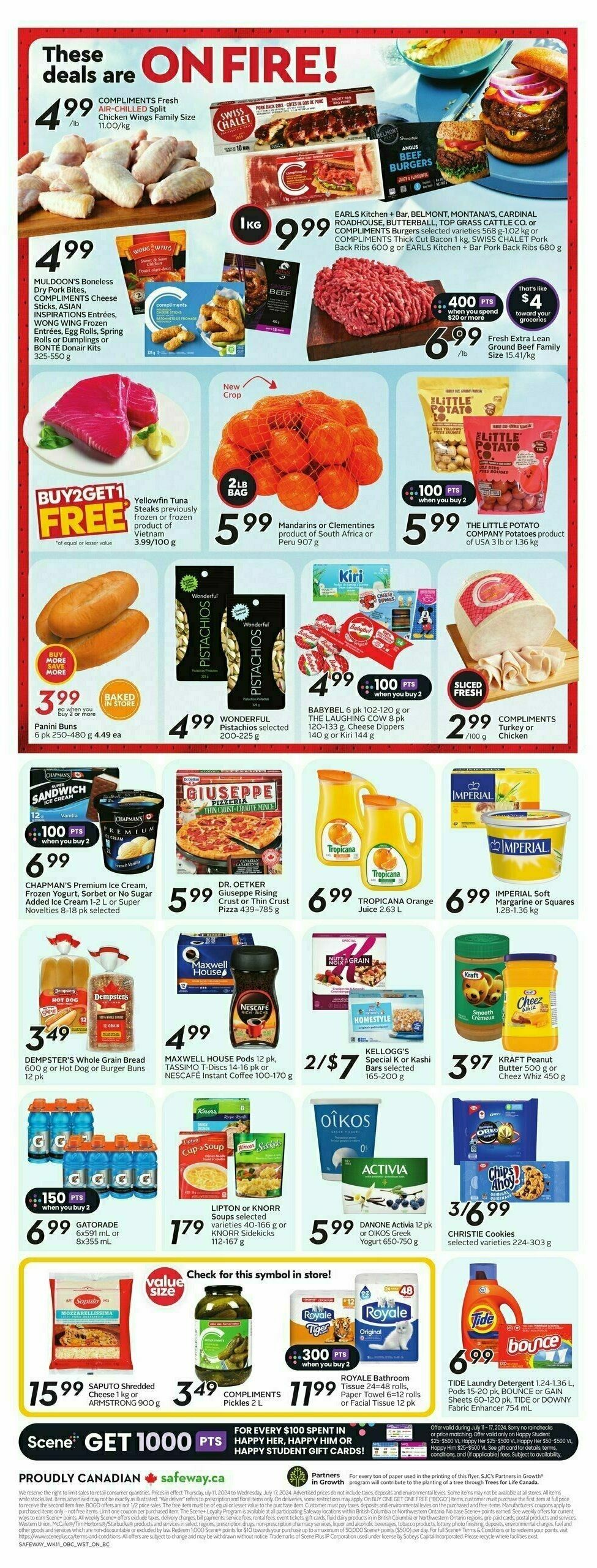 Safeway Flyer from July 11