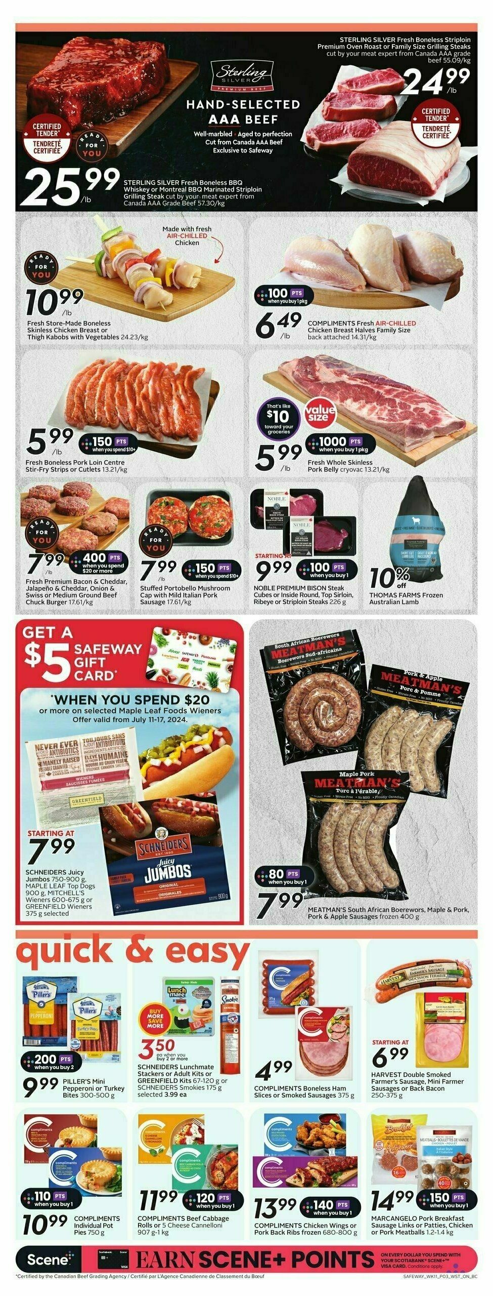 Safeway Flyer from July 11