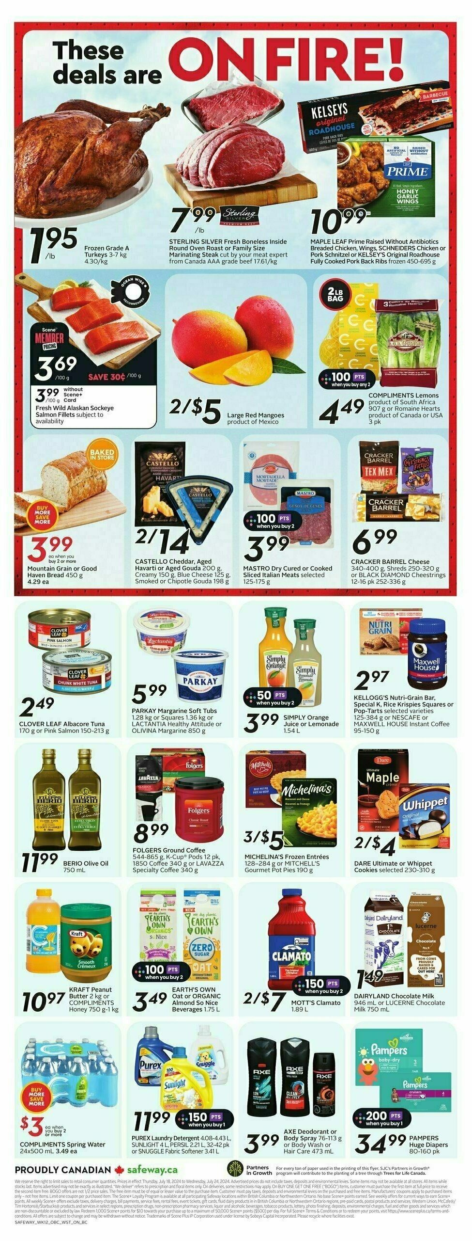 Safeway Flyer from July 18