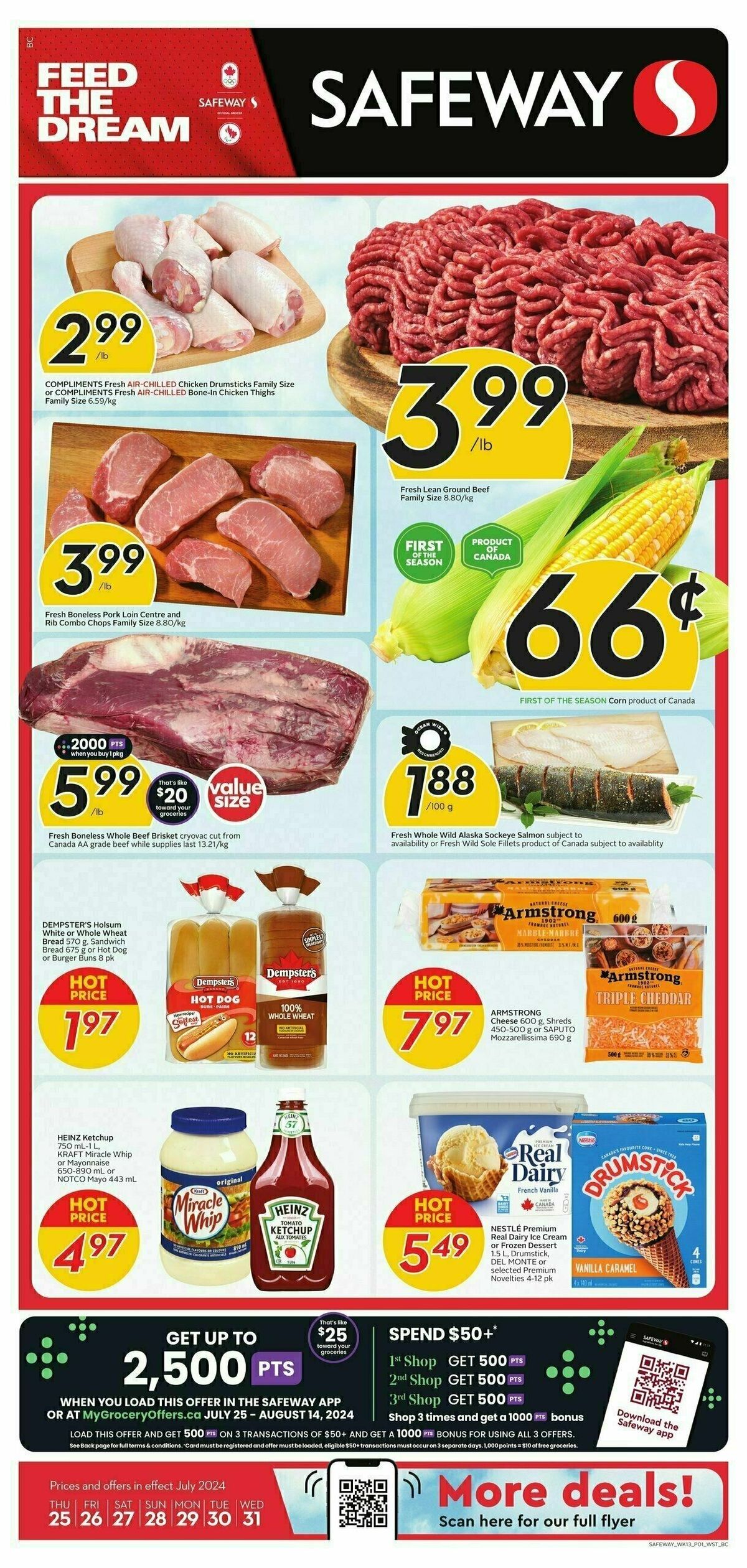 Safeway Flyer from July 25