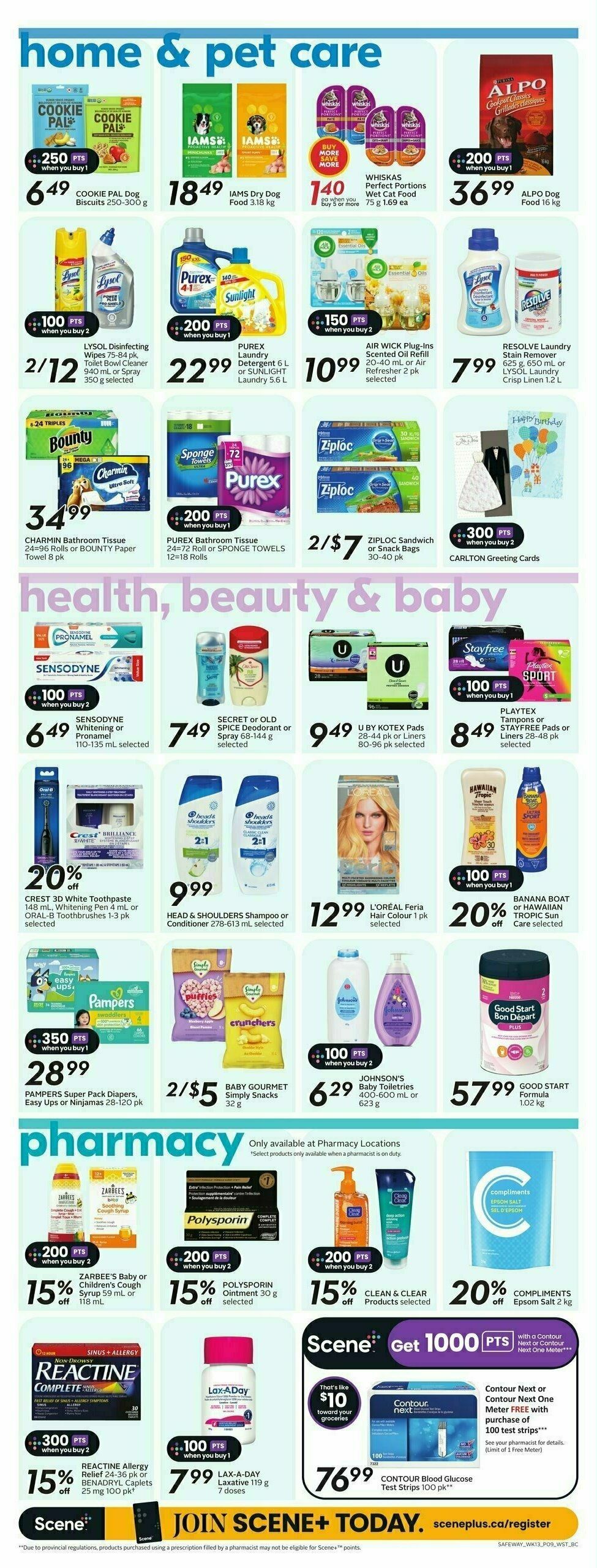 Safeway Flyer from July 25