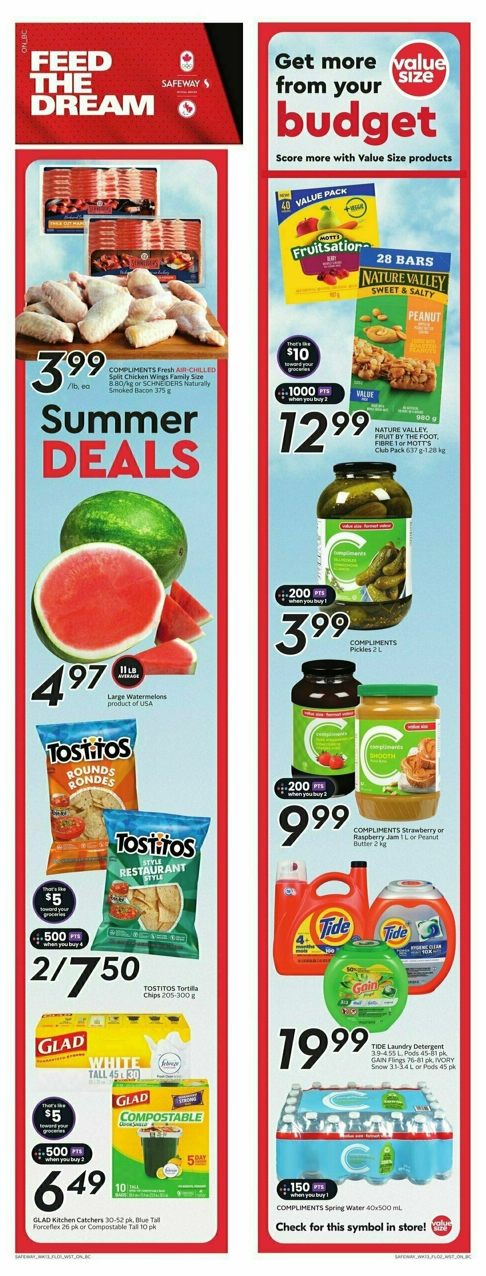 Safeway Flyer from July 25