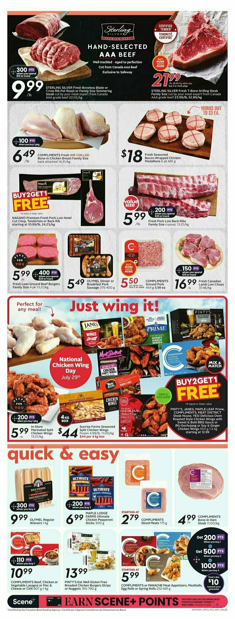 Safeway Flyer from July 25