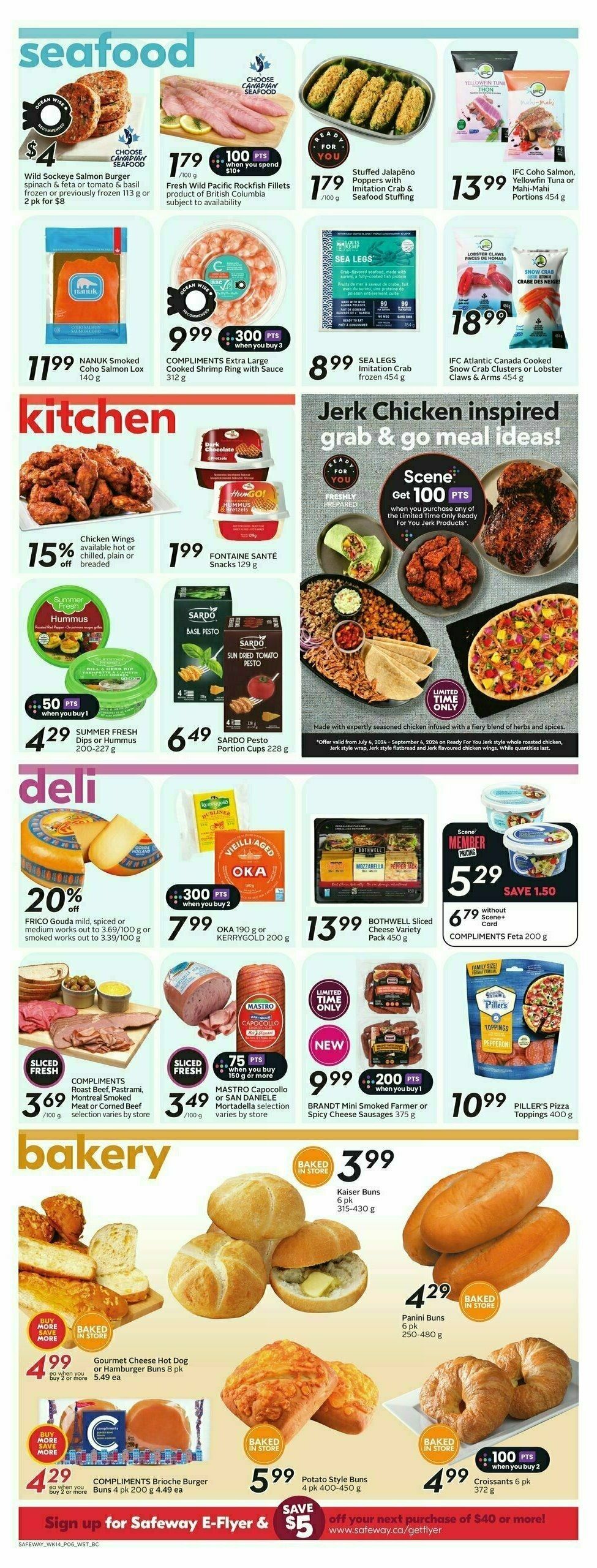 Safeway Flyer from August 1