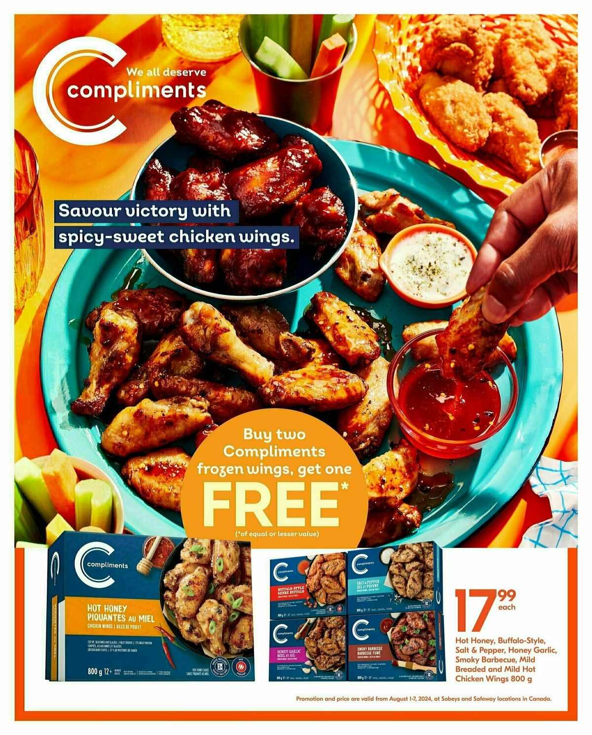 Safeway Flyer from August 1