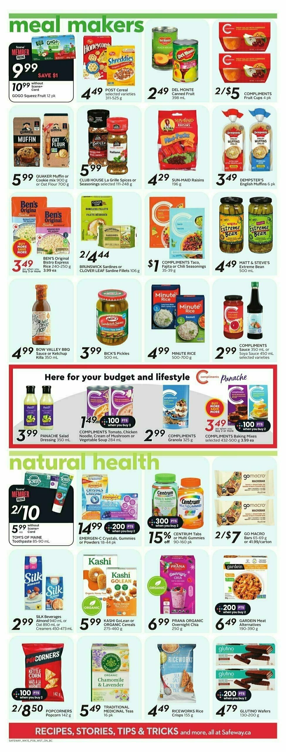 Safeway Flyer from August 8