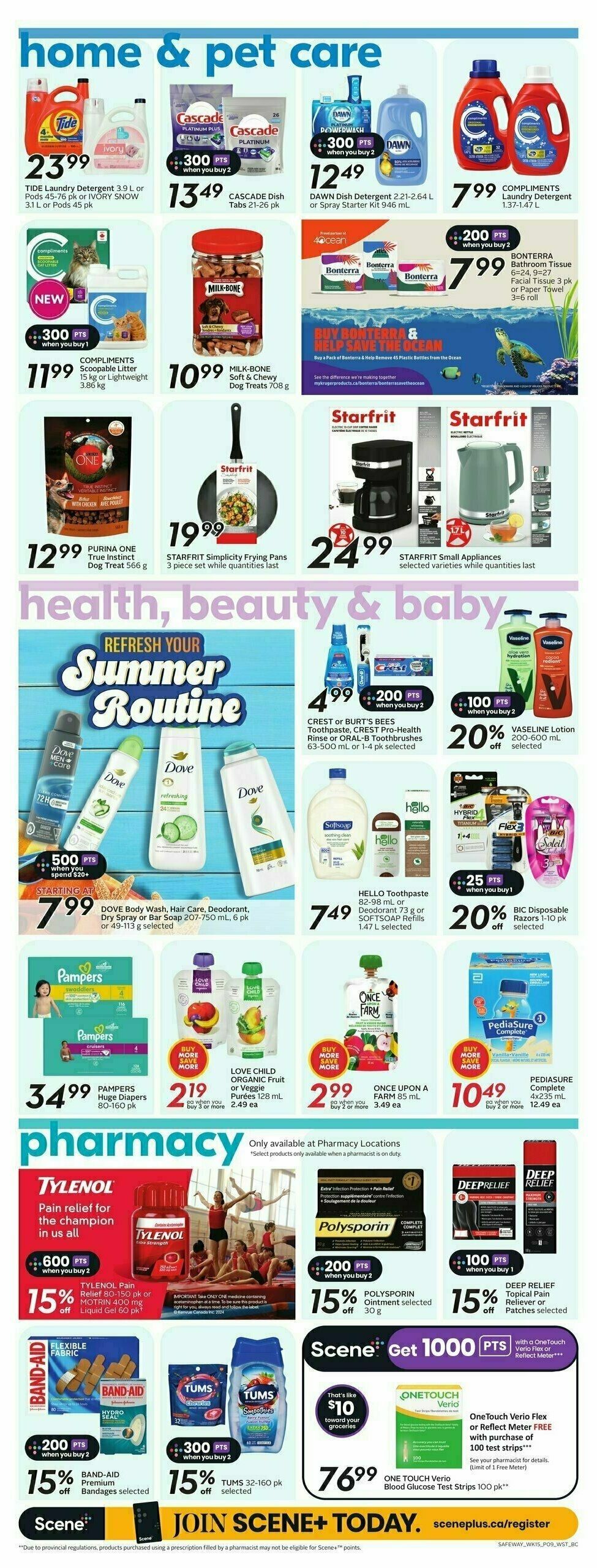 Safeway Flyer from August 8