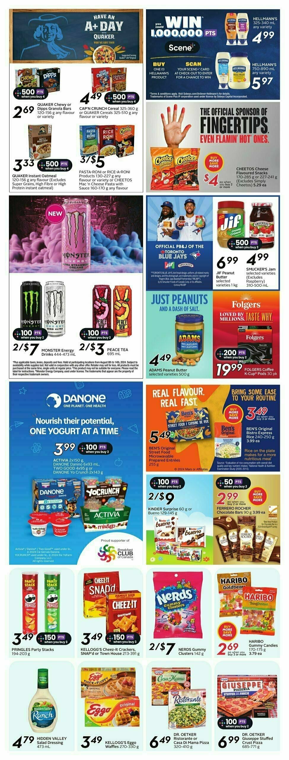 Safeway Flyer from August 8