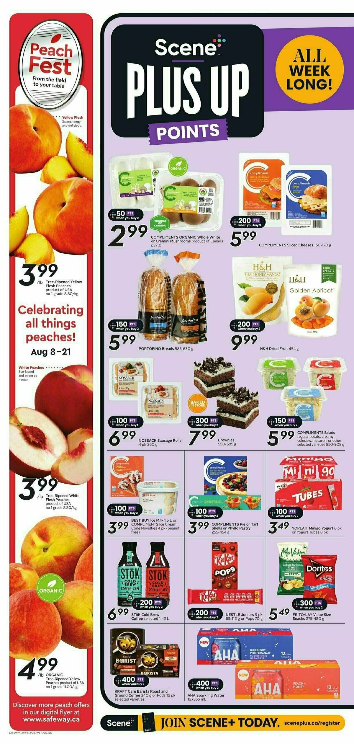 Safeway Flyer from August 8