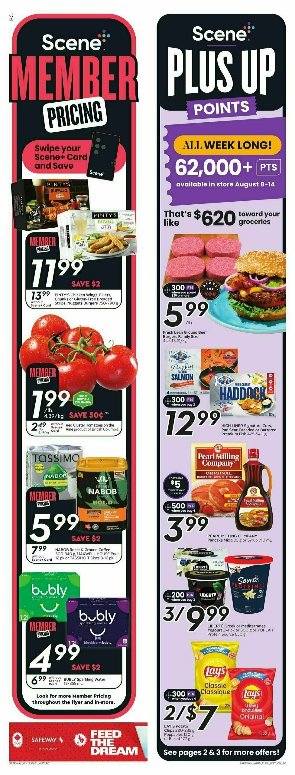 Safeway Flyer from August 8