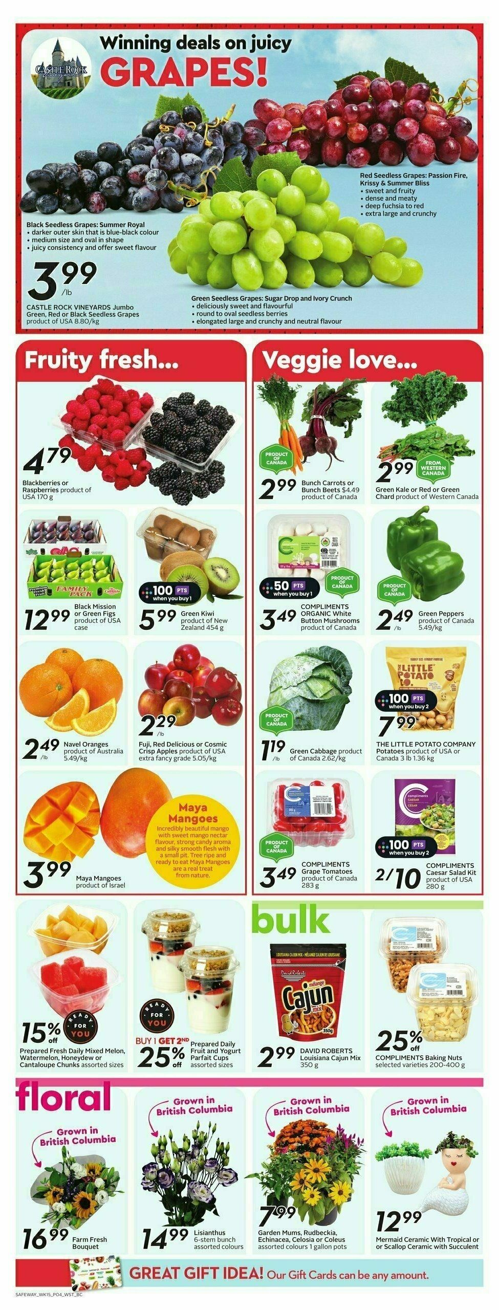 Safeway Flyer from August 8