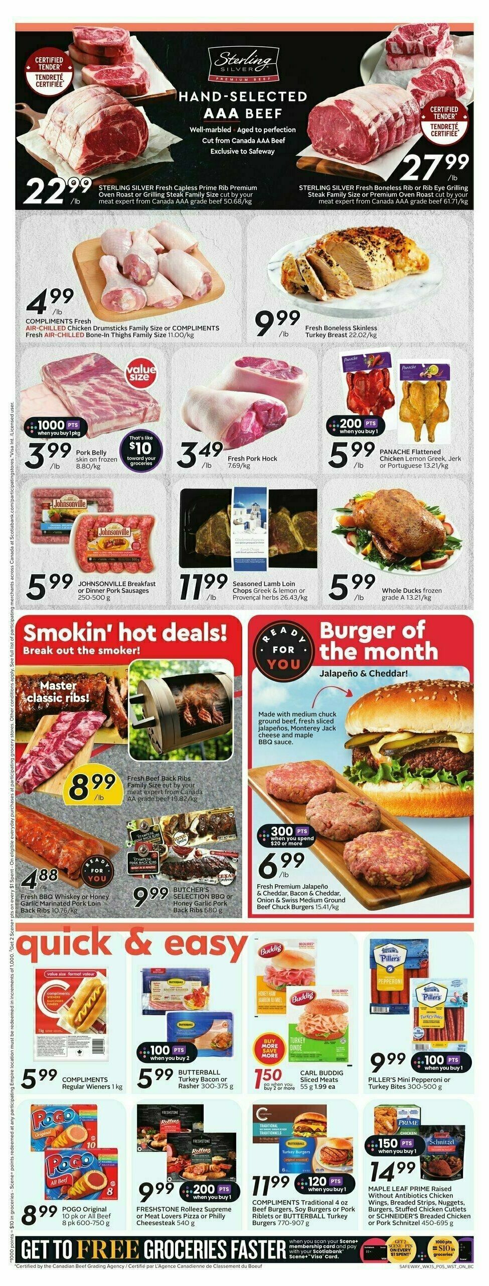 Safeway Flyer from August 8