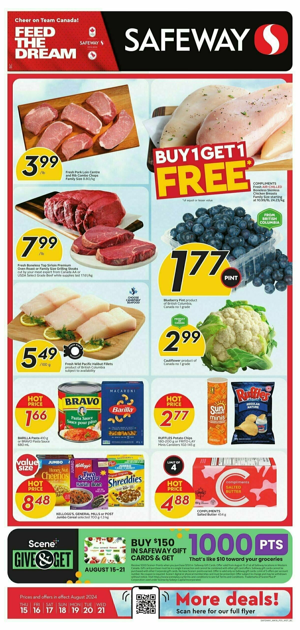 Safeway Flyer from August 15