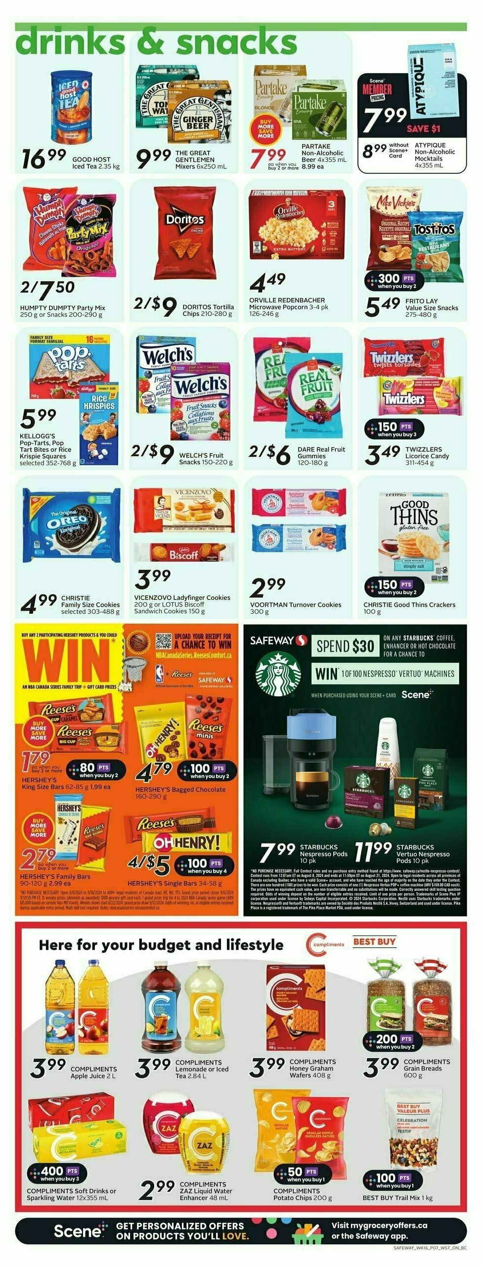 Safeway Flyer from August 15