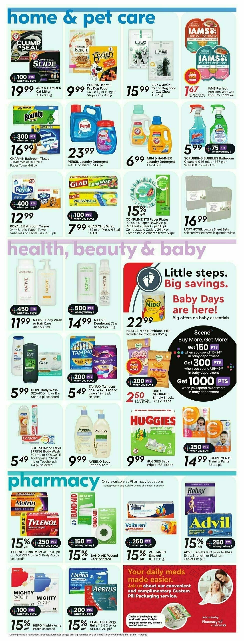 Safeway Flyer from August 15