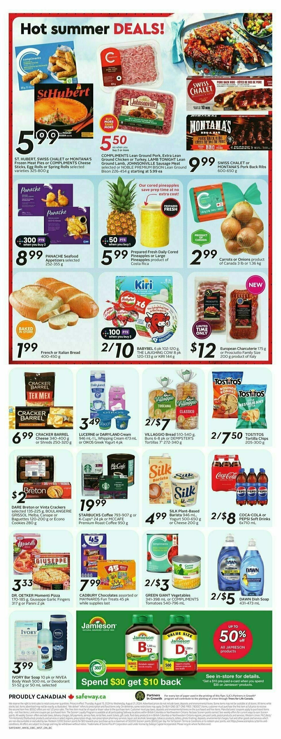 Safeway Flyer from August 15