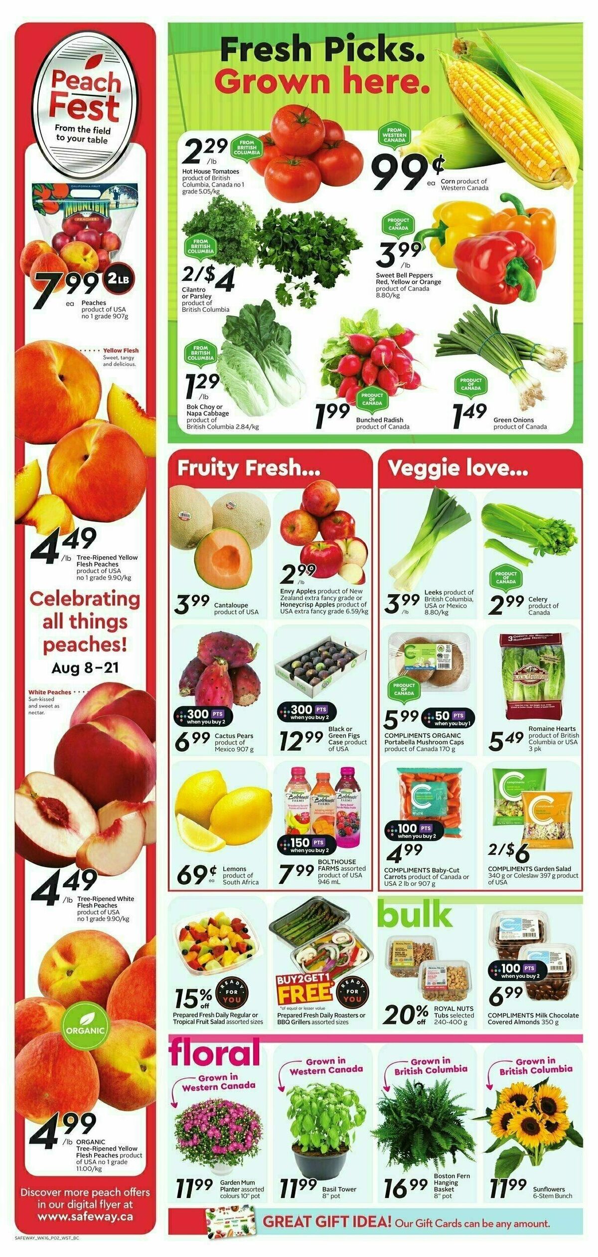 Safeway Flyer from August 15