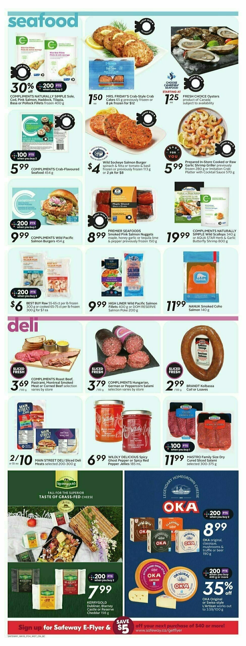 Safeway Flyer from August 15