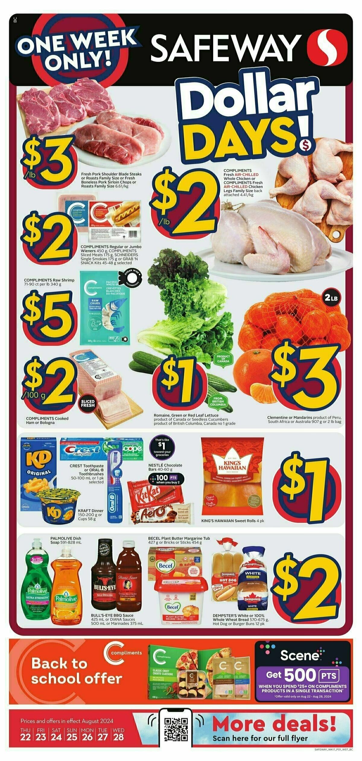 Safeway Flyer from August 22