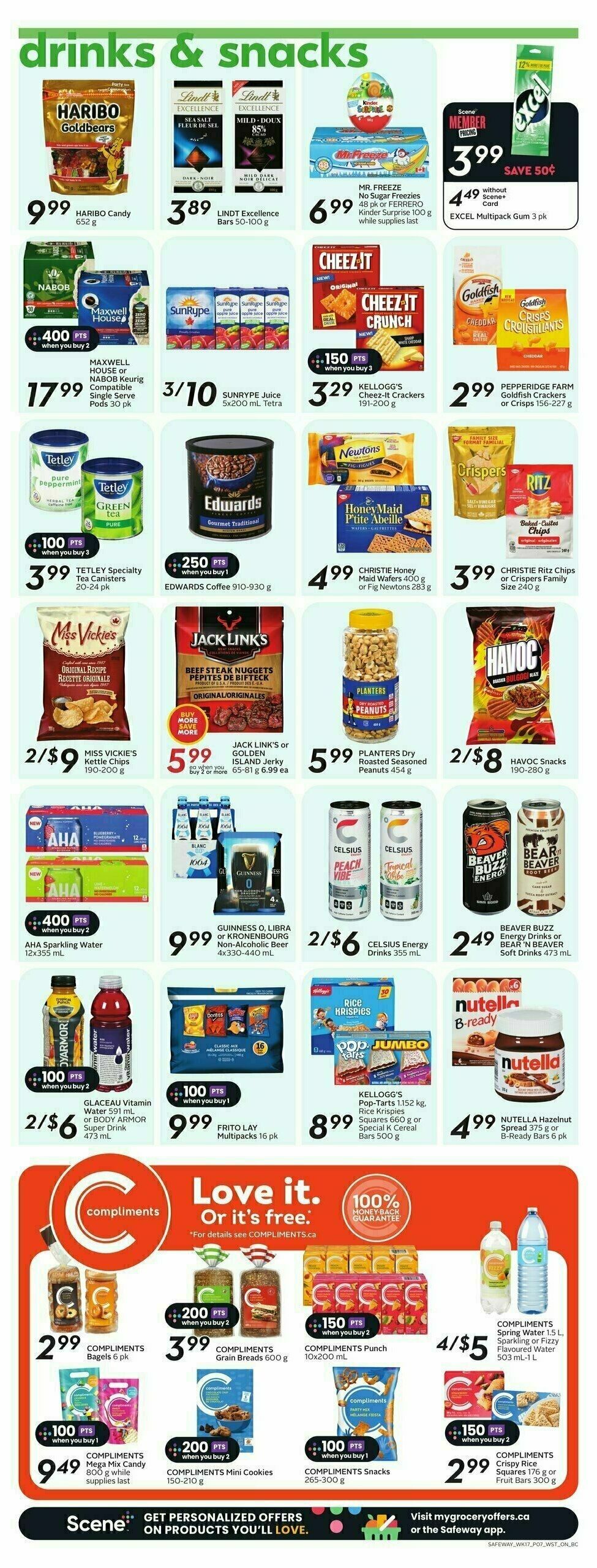 Safeway Flyer from August 22