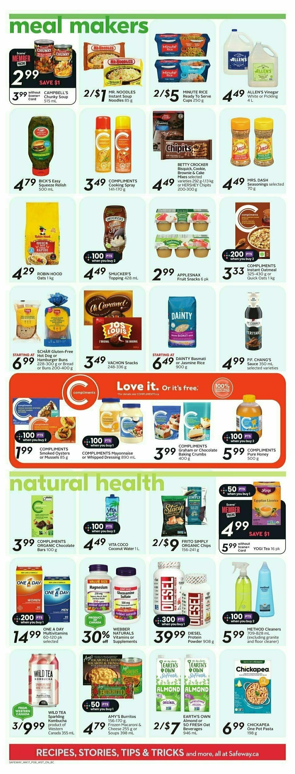 Safeway Flyer from August 22