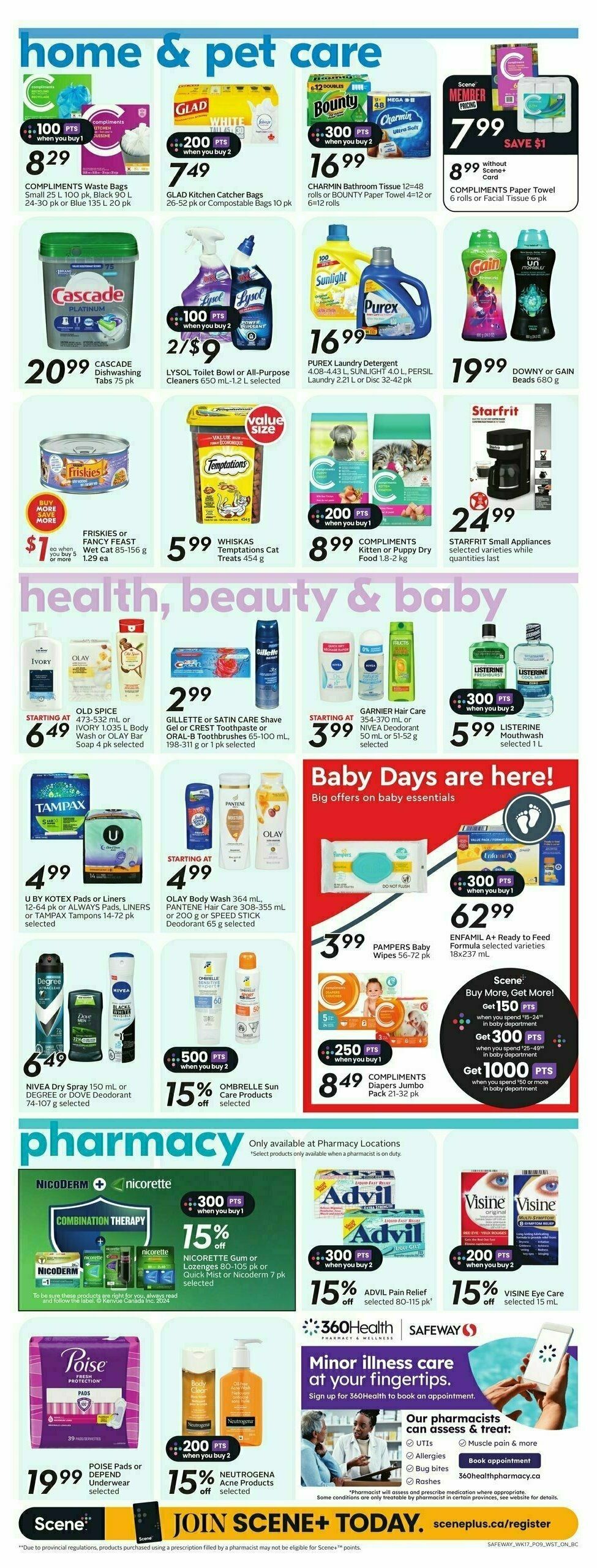 Safeway Flyer from August 22