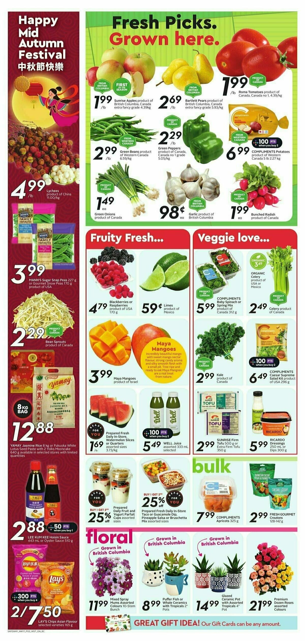 Safeway Flyer from August 22