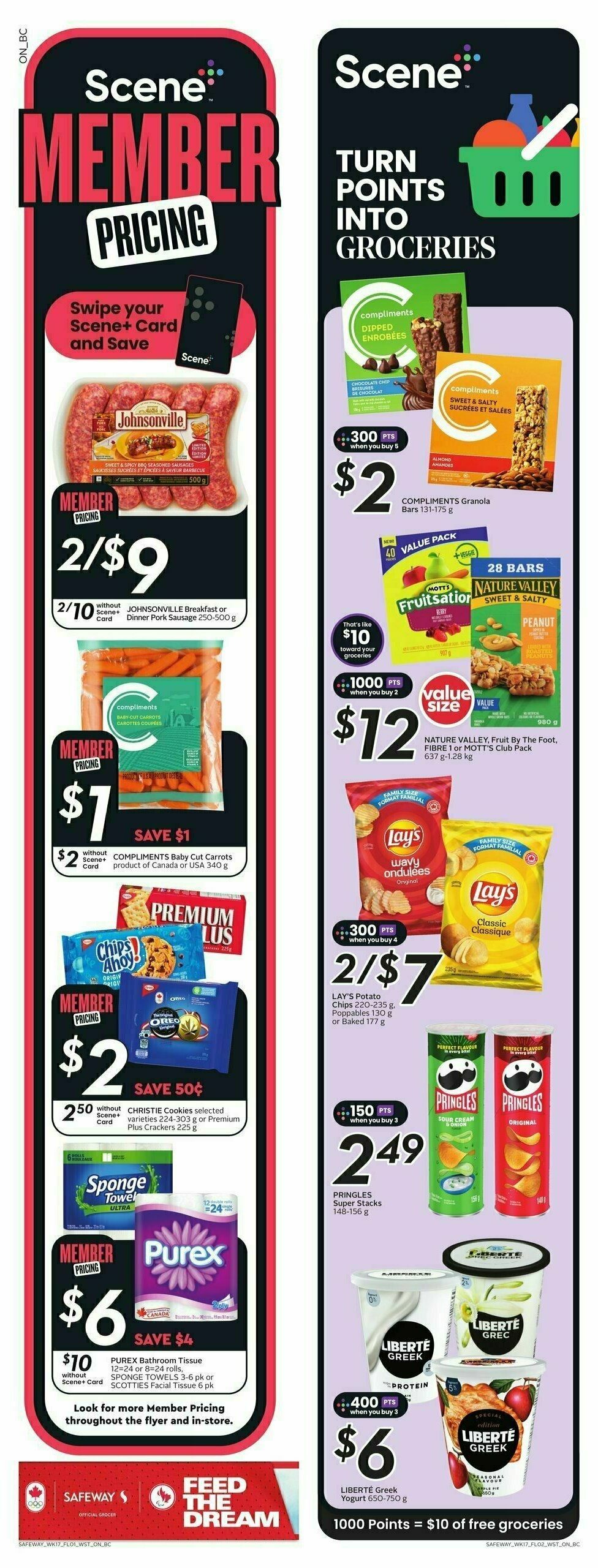 Safeway Flyer from August 22