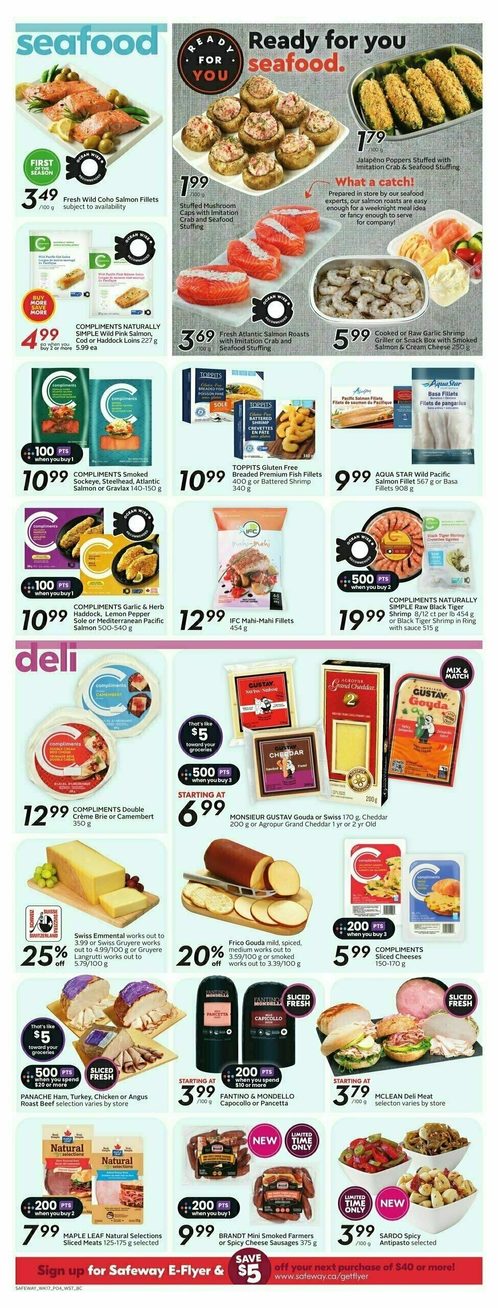 Safeway Flyer from August 22