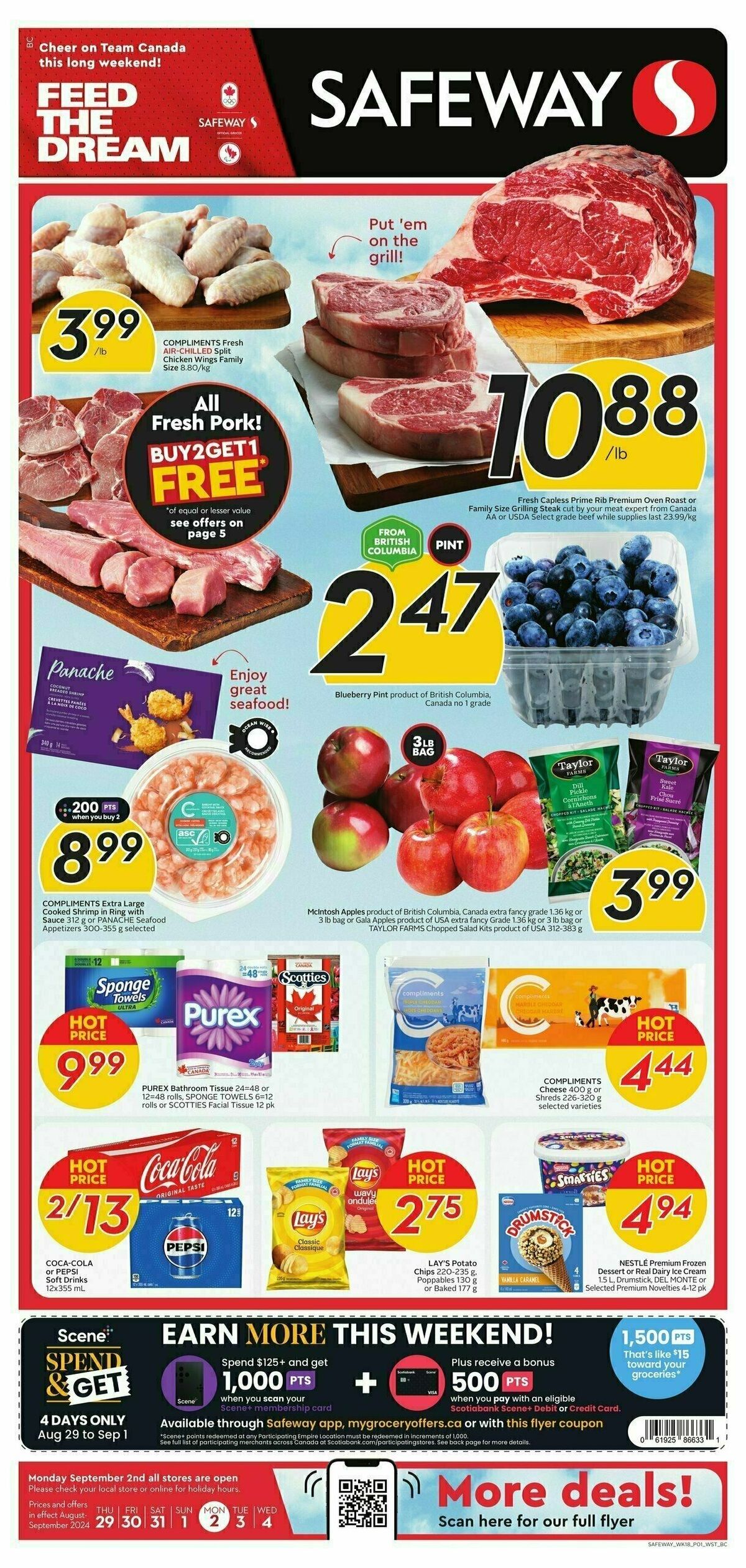 Safeway Flyer from August 29