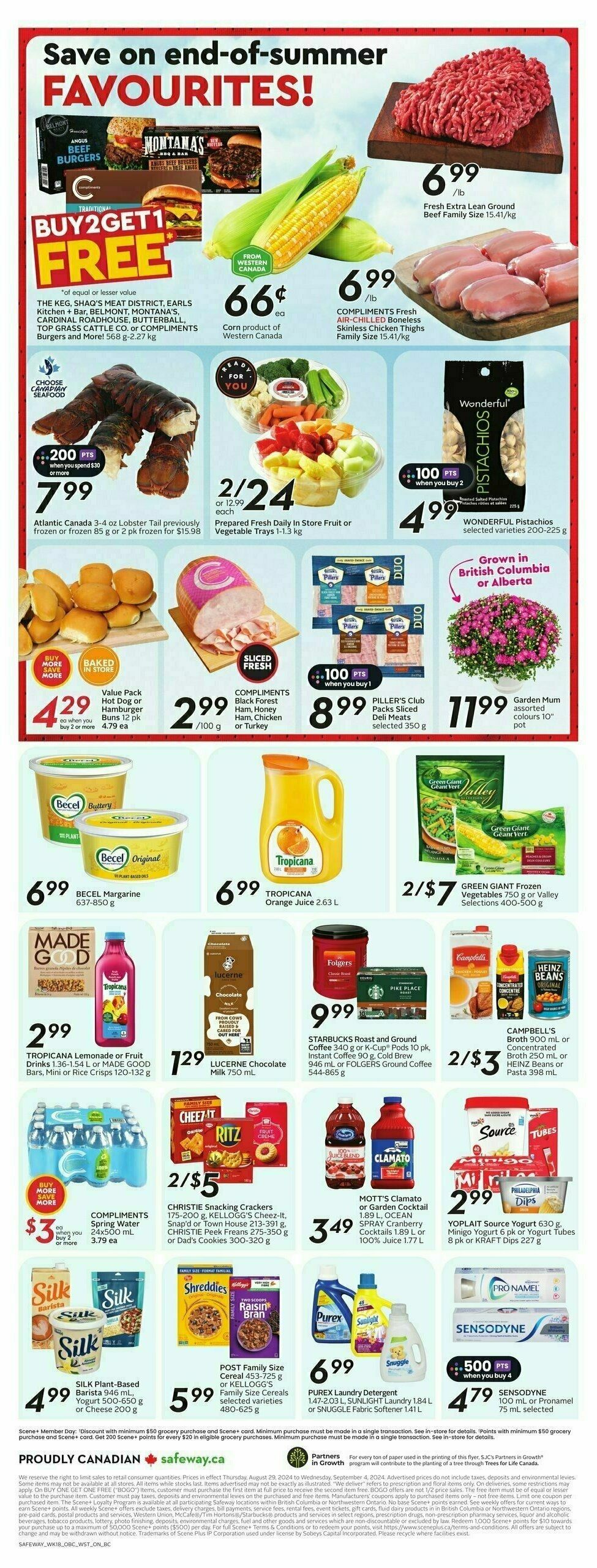 Safeway Flyer from August 29