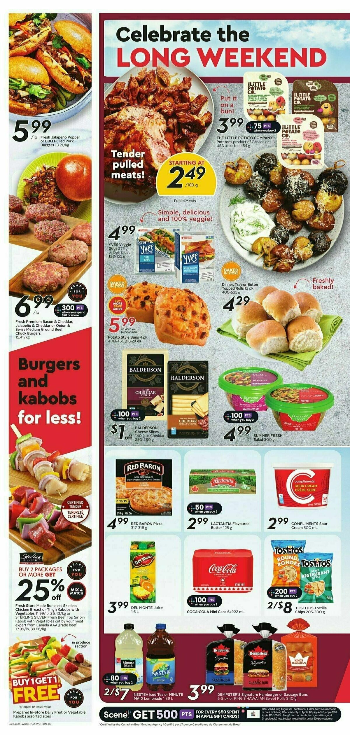 Safeway Flyer from August 29