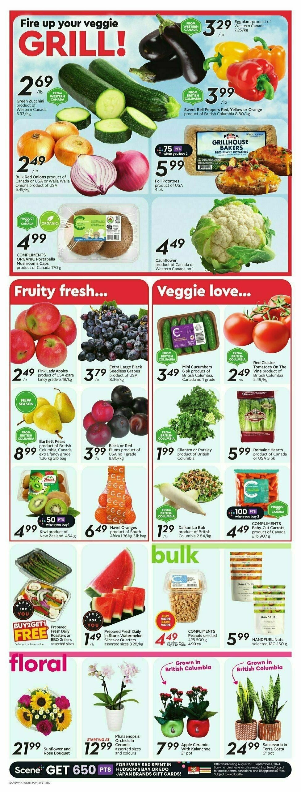 Safeway Flyer from August 29