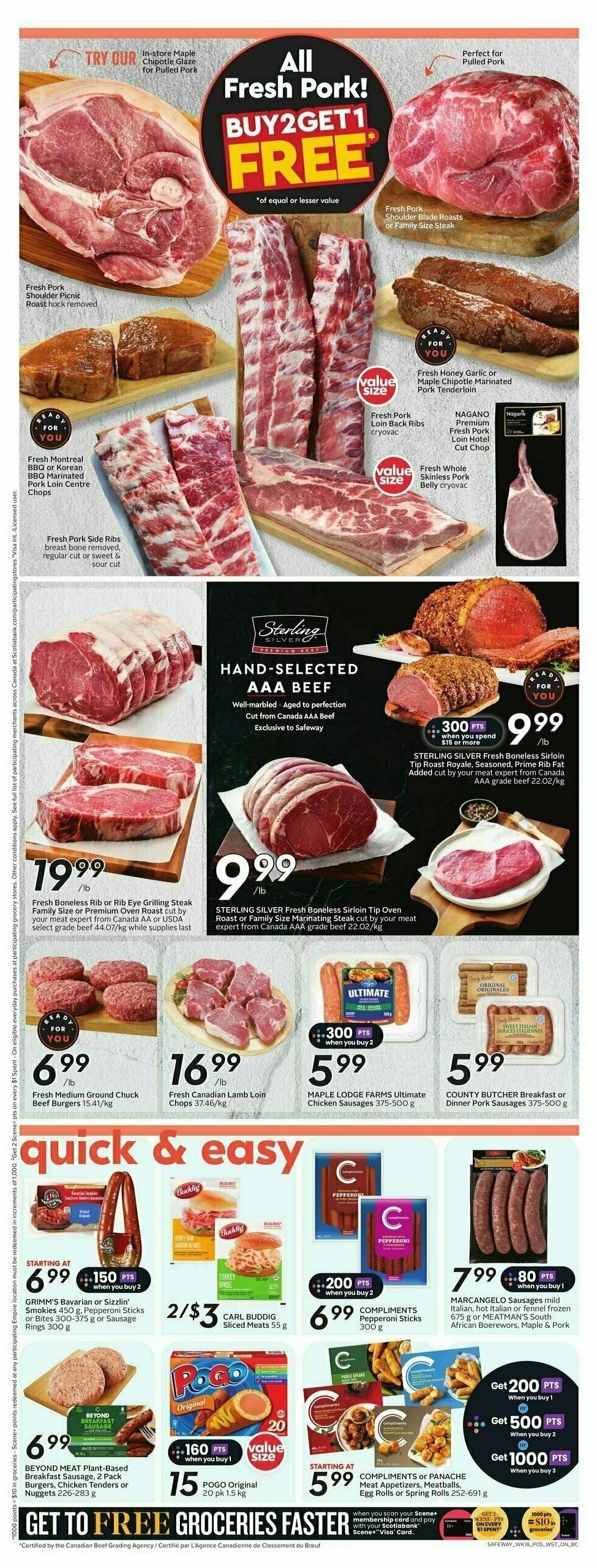 Safeway Flyer from August 29