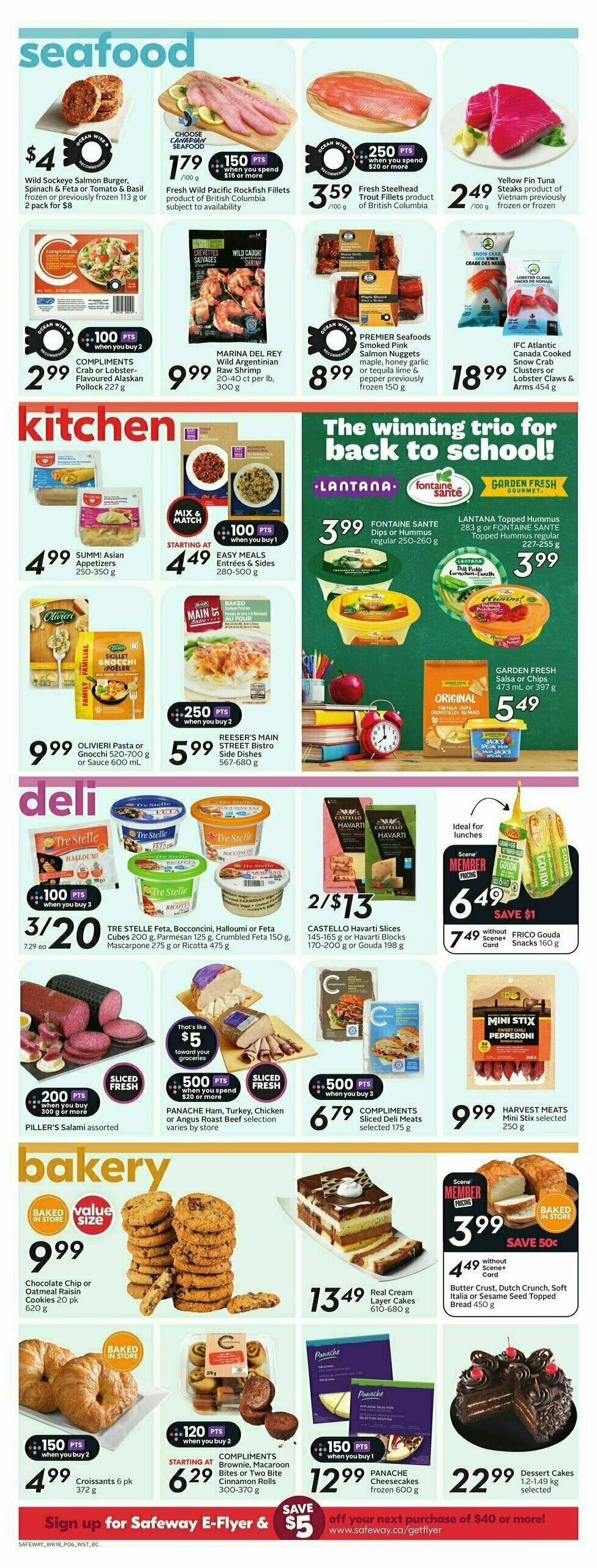 Safeway Flyer from August 29