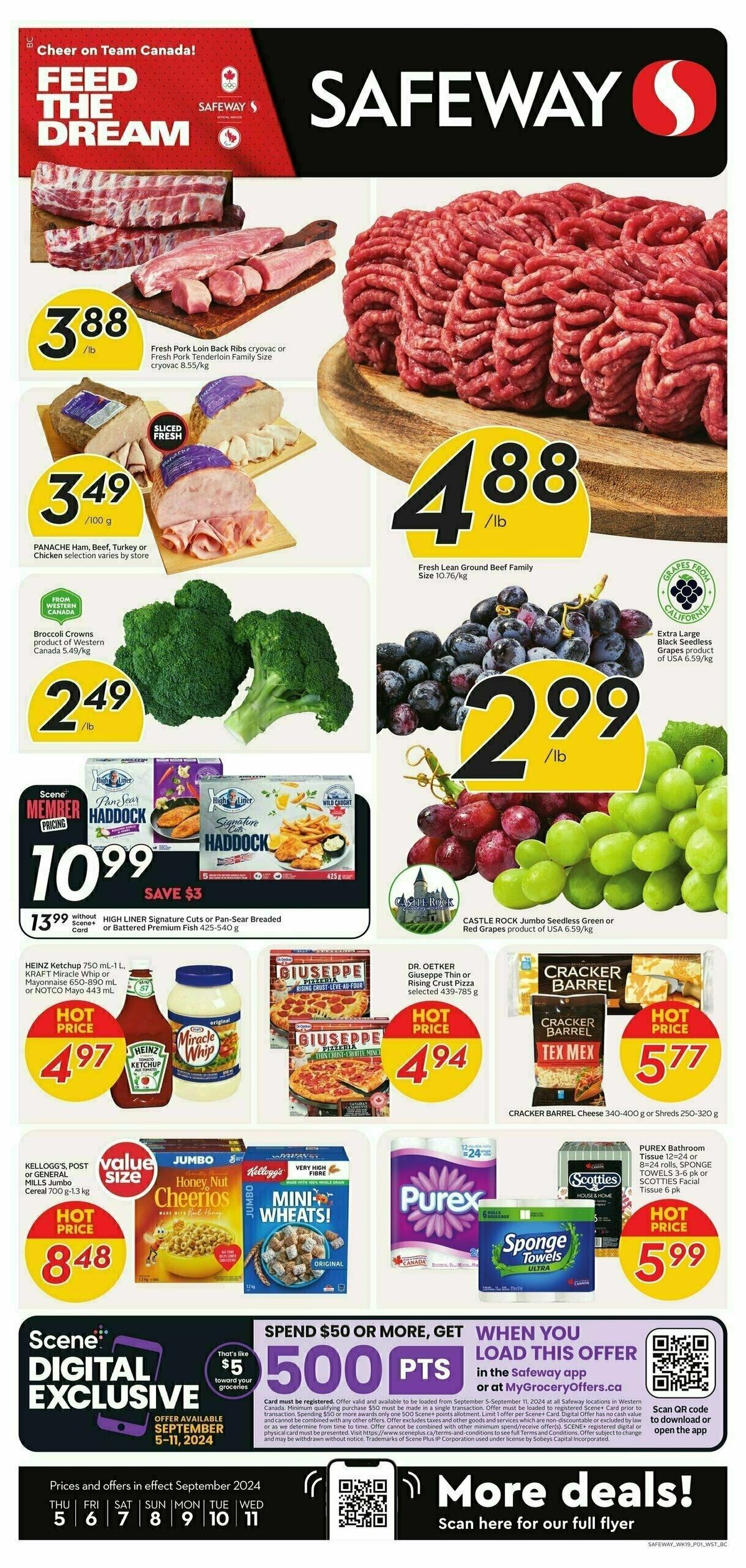 Safeway Flyer from September 5