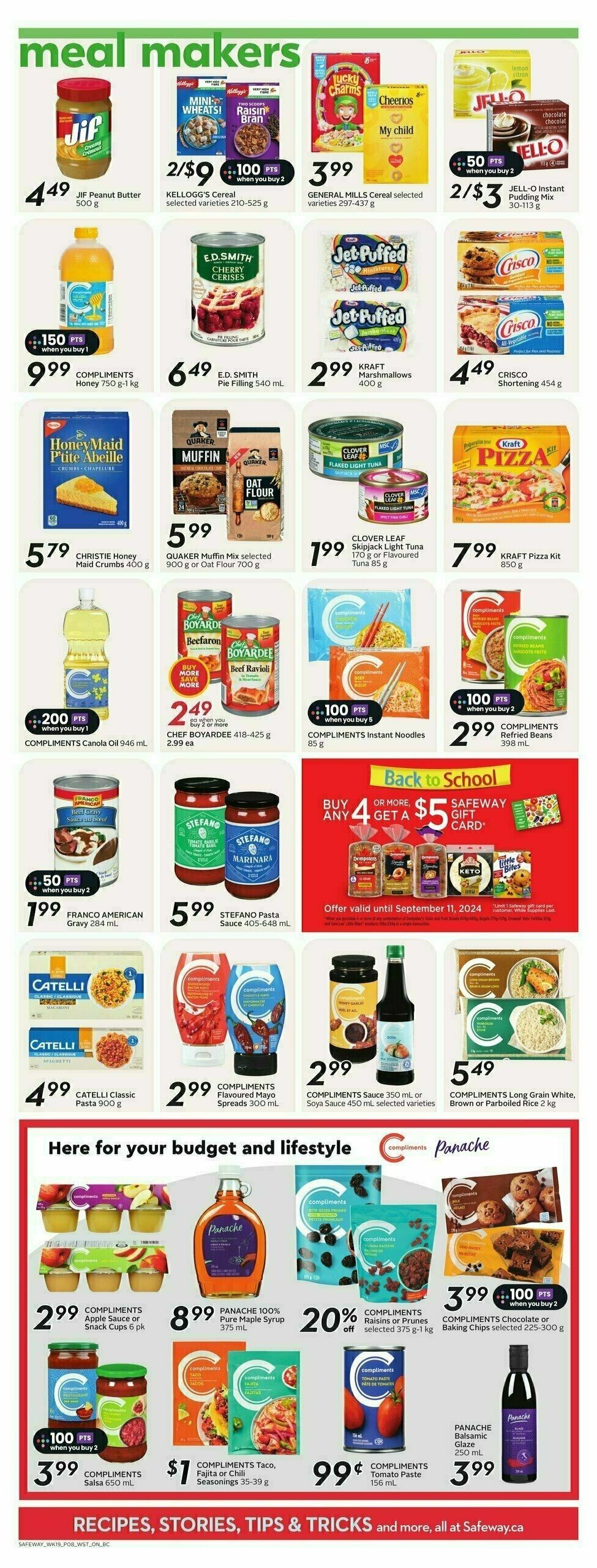 Safeway Flyer from September 5