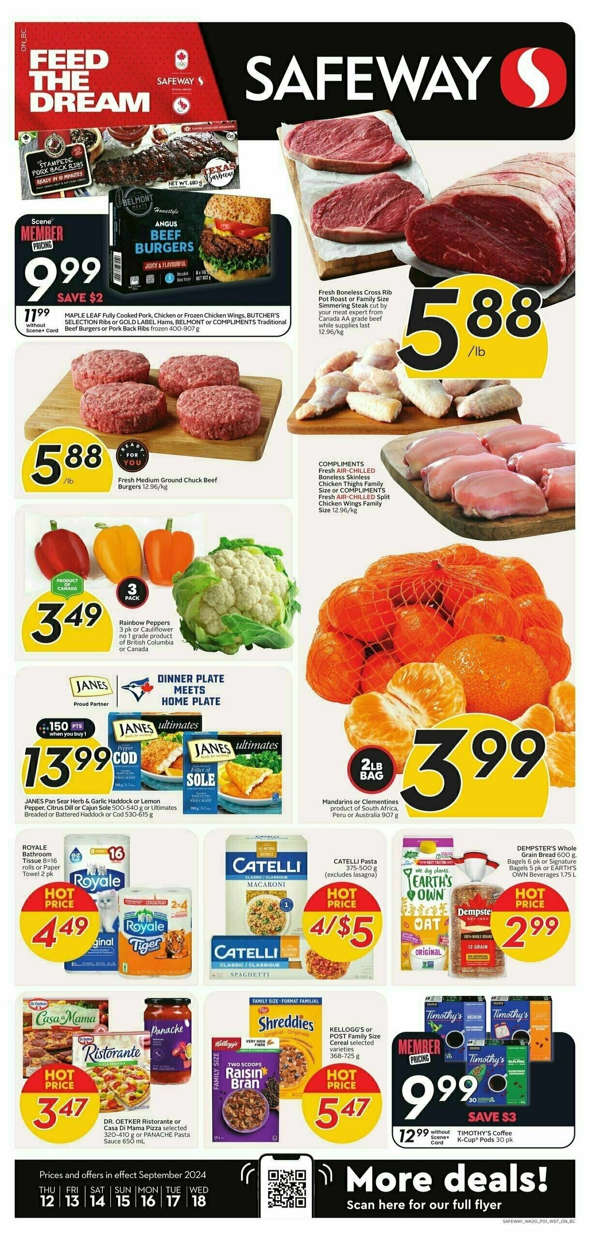 Safeway Flyer from September 12