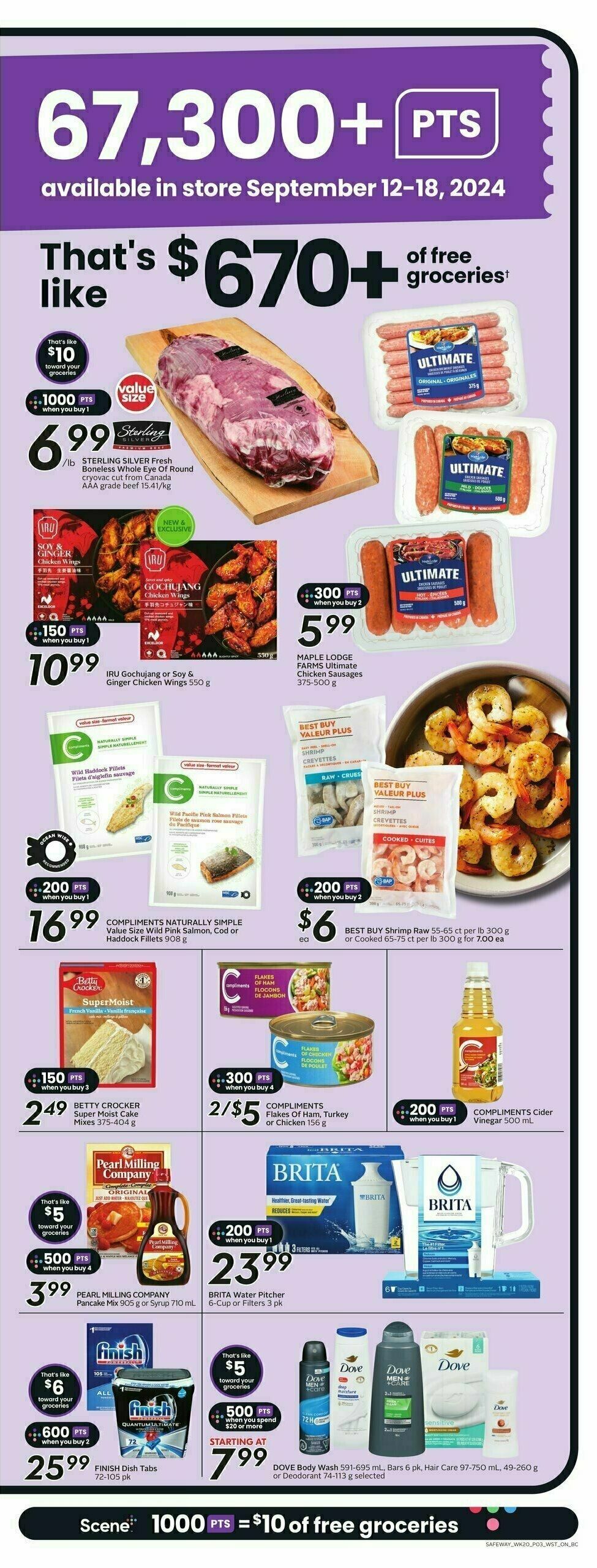 Safeway Flyer from September 12