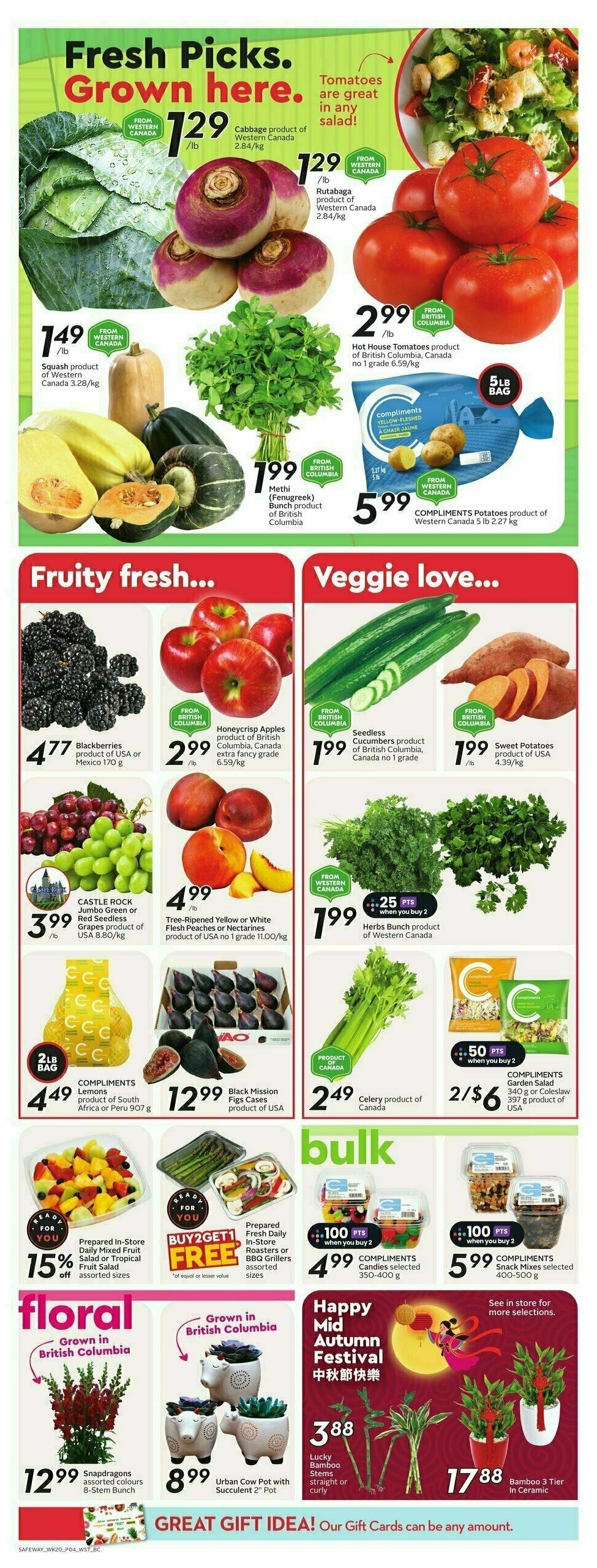 Safeway Flyer from September 12